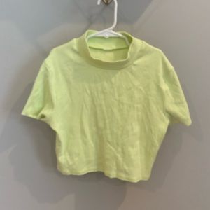 Neon crop top